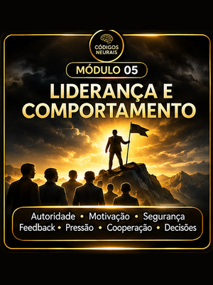 Capa oficial do módulo 05 — Liderança e comportamento
